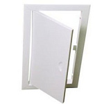 Люк металлический с широким бортом 300х300мм 