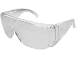 Очки защитные, открытый тип, прозрачный корпус и дужки