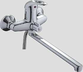 Смеситель д/ванны с длинным изливом L2202-В, хром