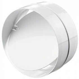 Соединитель круглый с обратным клапаном 100 СКПО