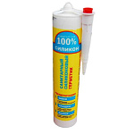 Герметик силиконовый "Ремонт на 100% S." бесцветный санит.260мл.