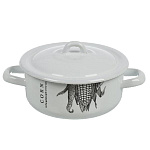 Кастрюля эмал.  1,45 л. С-16072/4Э Com индукция