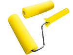 Валик поролон 150х10мм  + шубка желт."USPEХ"