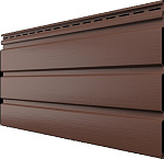 Планка софит каштан без перфорации ТН 3м