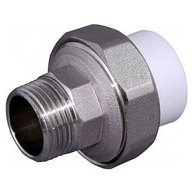 Муфта PPR комб. разъемн. нар.р. 32х3/4" 