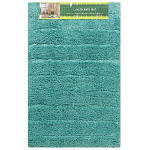 Коврик д/ванной 0,5х0,8м тиффани, Травка, полиэстер