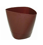 Горшок для цветов Элеганс 3,0л шоколад