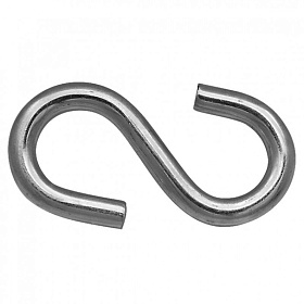 Крючок S-образный 6мм