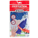 Перчатки хоз. латексные прочные L 