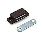 Магнит мебельный L-60 h-15 коричневый