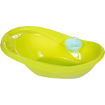 Ванночка детская пласт. Буль-Буль с ковшом (лайм)