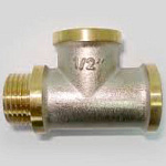 Тройник 1/2" г/г/ш 