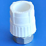 Муфта PPR комб. с накидной гайкой 20х1/2"