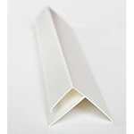 Профиль ПВХ F-образный угловой 30х10х3м белый