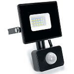 Прожектор светодиодный 198х213х55мм Feron LL-908 50W 4750Lm 6400K 230V IP44 черный с датчиком