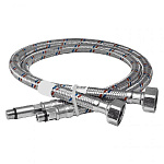 Подводка д/смесителя 30 см (2 шт.) нерж. сталь