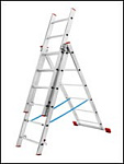 Лестница 3-секц. алюм. 3,4х5,9х8,3м (3*12)