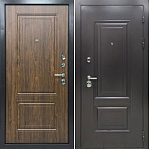 Дверь метал. 860х2050х92мм. правая КЛАССИК 2 (букле опал/береза мореная)