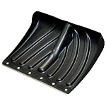 Лопата снеговая 465х340 Крепышок с оц. планкой на заклепках