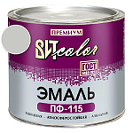 Эмаль серая ПФ 115 ГОСТ ВИТ color/ВИТ колор  1.8 кг.