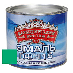 Эмаль парижская зелень ПФ 115  1,9 кг.