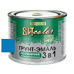 Грунт-эмаль по ржавчине 3 в 1 светло-голубая ВИТ color  0,4 кг.