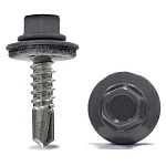 Саморез д/мет.черепицы 5,5х19 мм. (250 шт) RAL7024