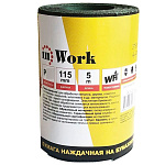 Бумага нажд. inWork в рулоне 5м, ширина 115мм, Р1000