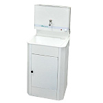 Умывальник "Весна" с ЭВН и тумбой (пластмас.мойка 40*50) белый 