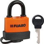 Замок навесной PL-WEATHER-3640 FUARO, английский, 3 ключа БЛИСТЕР 
