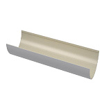 Желоб ТехноНИКОЛЬ ПВХ, белый 1,5м 