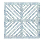 Решетка штампованная оцинк. 300х300 А15 (32832)