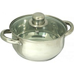 Кастрюля  нерж. Гретта 4,2 л. КТ04-D-40