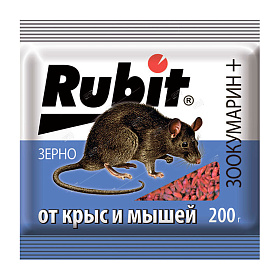 Яд.хим. Рубит Зоокумарин+ зерно 200г 