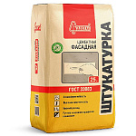 Штукатурка СТАРАТЕЛИ фасадная цементная МН, 25 кг
