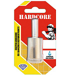 Сверло-коронка алмазное по кафелю и керамогр. 45мм Hardcore 