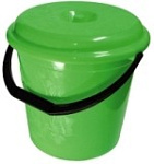 Ведро пласт. 15 л. с крышкой