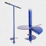 Бур шнековый Крепыш 2м d200 усиленный