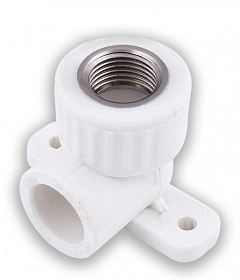 Угольник РРR комб. вн. р. 25х1/2" с крепл. 