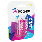 Аккумулятор КОСМОС КОСR6NIMH (2800mA)  AA/R6 2800мА.ч NI-MN BP-2