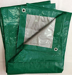 Тент 5м х 6м (зел/серебро)