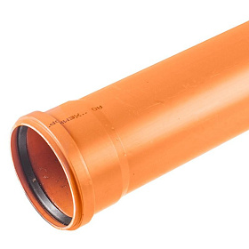Труба канализ.раструбная трех.слойная 110 (L2000) ППН