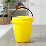 Ведро пласт.  8 л желтое