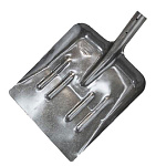 Лопата совковая (снеговая) ЛСП рельсовая сталь (S-504-14)