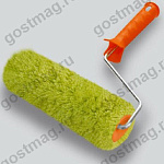 Валик полиакрил зел. PROFI 180мм, d42мм, бюгель 8мм, ворс 18мм