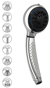 Лейка душевая массажная 8 реж.