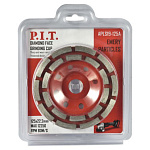 Чашка алмазная шлифовальная двухрядная P.I.T. 125x22,2мм (APLS19-125A)