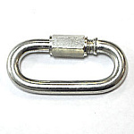 Карабин винтовой, оцинк.12мм