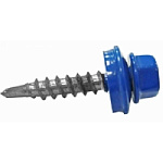 Саморез д/мет.черепицы 4,8х70мм (100шт) синий RAL5005 