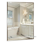 Зеркало "Модерн-Люкс" 495х685 с полкой и фацетом